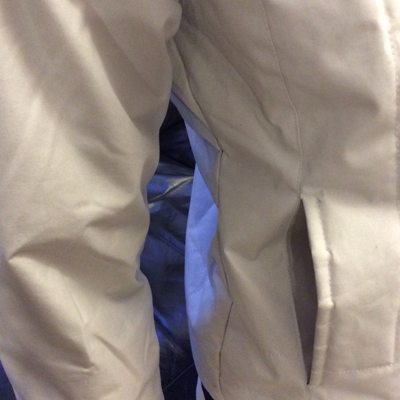 NWOT Gasoline beige zip front collared jacket - Picture 4 of 9